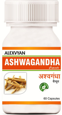 

AlexVyan Ashwagandha Supplement 450 MG 60 Capsules 100% Pure and Natural(60 No)