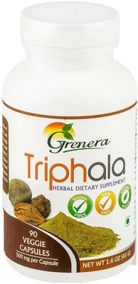 

Grenera Grenera Triphala Capsules - 90 Capsules / Bottle(90 No)