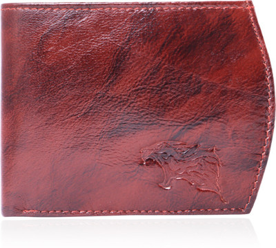 

wildcat Men Tan Genuine Leather Wallet(3 Card Slots)
