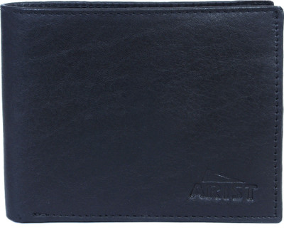 

Arist Men Black Genuine Leather Wallet(6 Card Slots)