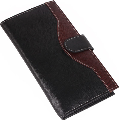 

PSH Men Black Genuine Leather Wallet(6 Card Slots)