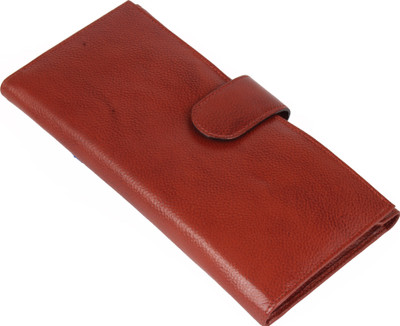 

PSH Women Maroon Genuine Leather Document Holder(4 Card Slots), Meroon
