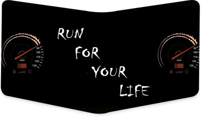 

SL COLLECTIONS Boys Multicolor, Black Canvas, Artificial Leather Wallet(4 Card Slots)