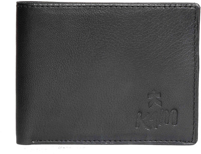 

KAIN Men Black Genuine Leather Wallet(7 Card Slots)
