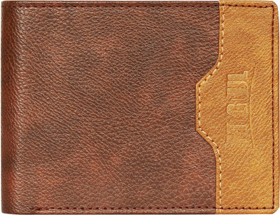 

Mogoul Men Brown Genuine Leather Wallet(6 Card Slots), Mogoul-brwnpu-201807