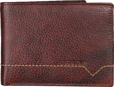 

BACHELOR Men Brown Genuine Leather Wallet(5 Card Slots), Bms05