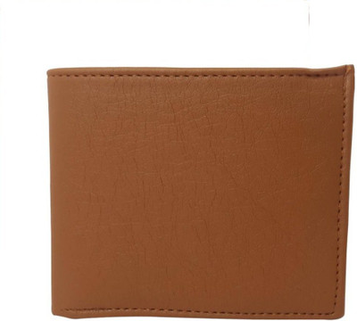 

FASHIONEVER Men Tan Artificial Leather Wallet(6 Card Slots)