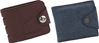 

Peacock Mundkar Boys Blue Artificial Leather Wallet(7 Card Slots), Brown