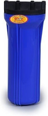 

Orange Pre Filter Bowl 10" for commercial RO Water purifier 3/8 Connection (Blue) Wound Filter Cartridge(+, Pack of 1)