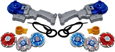 

Assemble 4D Metal Master Beyblade Set With Handle Launcher Fighters Toy For Kids(Multicolor)