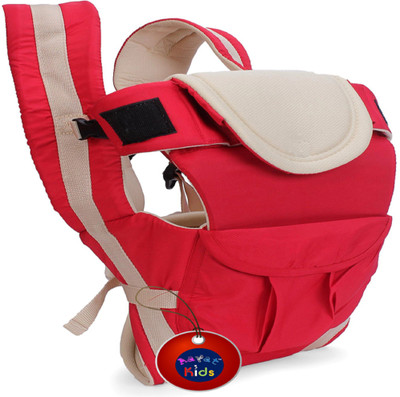 

Aayat Kids Sporty Solid Extra Care Waist Belt X17 Baby Carrier(Red, Front Carry facing in)