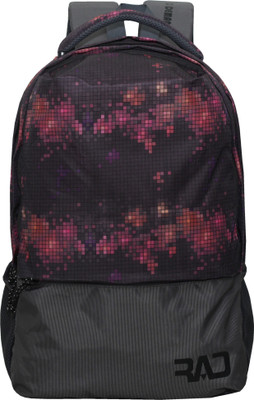 

Rare And Demanded Rave 20 L Backpack(Purple, Grey), Grey;purple