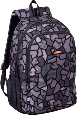 

F Gear Castle V2 Grey Printed 24.0 L Backpack(Grey)