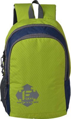 

F Gear Castle Neon 24.0 L Laptop Backpack(Multicolor), Green;navyblue