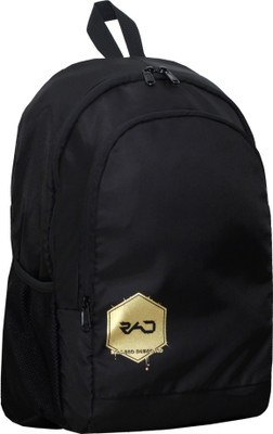 

Rare And Demanded Lucky 20 L Backpack(Black, Gold)
