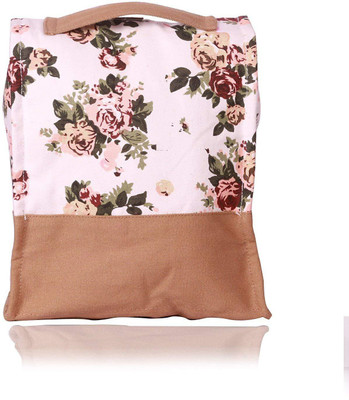 

Cadeau White Floral Print Waterproof Lunch Bag(Multicolor, 2 L)