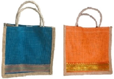 

VGNTRADERS VGN005 Waterproof Lunch Bag(Blue, Orange, 2 L)