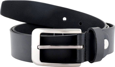 

Tamanna Men Formal Black Genuine Leather Belt