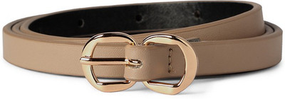 

Van Heusen Women Beige Genuine Leather Belt, Van Heusen Women Casual Beige Genuine Leather Belt
