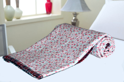 

Polka Printed  Dohar(Cotton, Pink