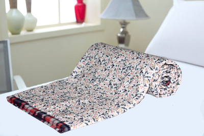 

Polka Floral  Dohar(Cotton, Multicolor