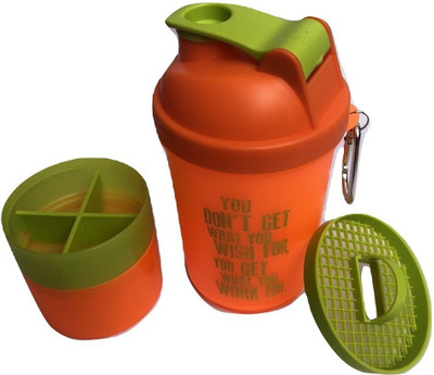 

GreenBee My Gym 500 ml Shaker(Pack of 1, Orange)