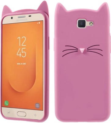 CASE CREATION Back Cover for Samsung Galaxy J7 Prime(Pink, Dual Protection, Silicon, Pack of: 1)