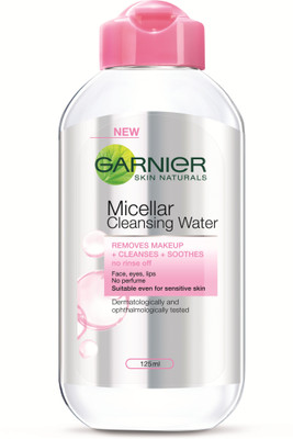 

Garnier Skin Naturals, Micellar Cleansing Water Makeup Remover(125 ml)