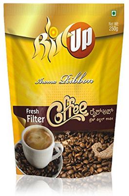 

RiseUpCoffee RiseUp Aroma Ribbon Fresh Filter Coffee Powder, 250 g Filter Coffee 250 g(Caramel Flavoured)