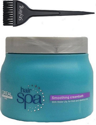 

Styling Of hair brush With Loreal smoothing Creambath Spa(Set of 2)