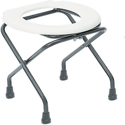 

ASR SURGICAL Commode & Showert Chairs Commode Chair(White)
