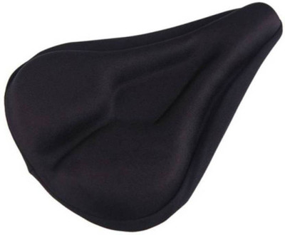 

Gadget Deals Soft Gel Silicone Cushion Saddle Pad Gelly Paded Also Bicycle Seat Cover Free Size(Black)