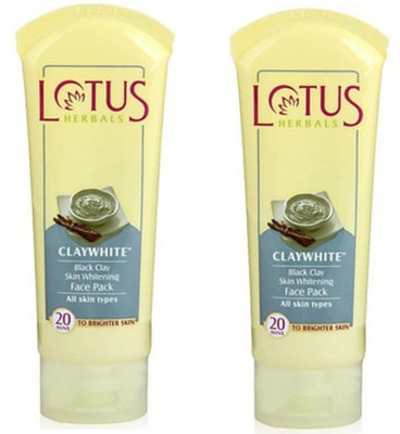 

Lotus Herbals Clay White Black Clay Skin Whitening F(240 g)