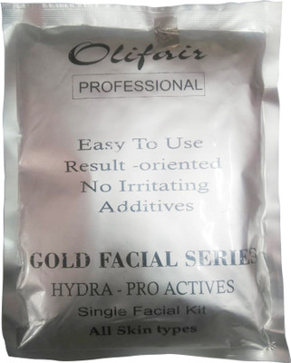 

Olifair Professional Gold Facial Series With Hydra Pro Actives (10 steps skin treatment) 156 g(Set of 10)