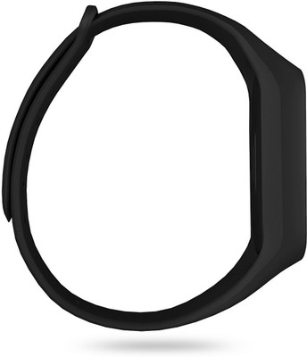 

Crystal Digital M2 Black Smart Wristband Design Waterproof & Heart Rate Sensor Fitness Band(Black)