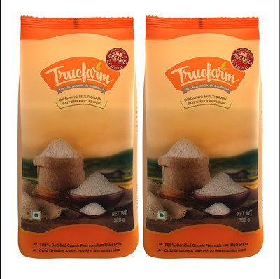 

Truefarm Organic Superfood Flour(1 kg, Pack of 2)