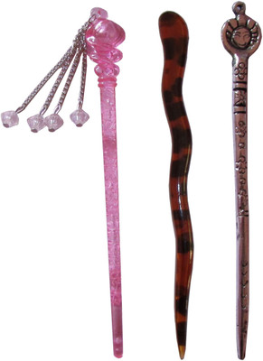 

A+B Combo of Multi Color Juda Sticks Bun Stick(Multicolor)