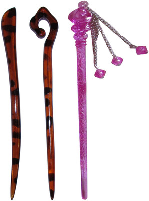 

supersede Combo of Multi Color Juda Sticks Bun Stick(Multicolor)