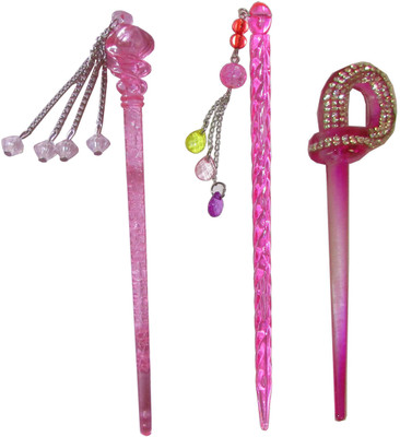 

recommend Combo of Multi Color Juda Sticks Bun Stick(Multicolor)