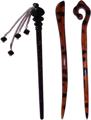 

G7890 Combo of Multi Color Juda Sticks Bun Stick(Multicolor)