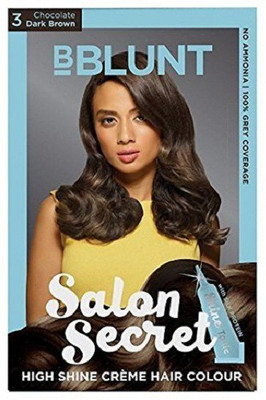 

BBlunt SALON SECRET (CHOCOLATE) 3 DARK BROWN Hair Color(DARK BROWN)