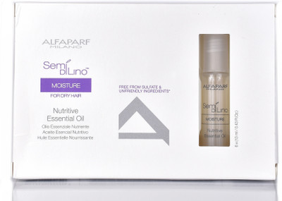 

alfaparf milano Semi Dilino Moisture For Dry Hair Nutritive Essential Oil 13mlx6 Hair Oil(78 ml)