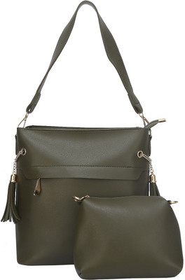 

Fiona Trends Shoulder Bag(Green)