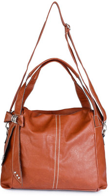 Hanso Collection Hand-held Bag(Brown)