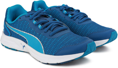 

Puma Boys & Girls Lace Running Shoes(Blue, True blue-blue danube