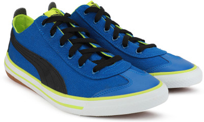

Puma Boys & Girls Lace Sneakers(Blue, Lapis blue-nrgy yellow-puma black