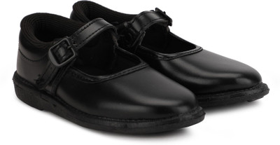 

Prefect Boys & Girls Strap Ballerinas(Black
