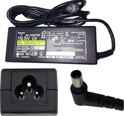 SellZone Sfdfdio VGP-AC19V49 65 W Adapter(Power Cord Included)