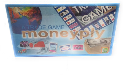 

ClueSteps A TRADE GAME MONEYPLY (Multicolor) Learning Game(Multicolor)
