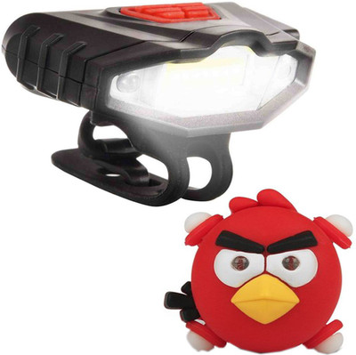 

ShivExim USB Rechargeable Super Bright Front Light LED Front Rear Light Combo(Multicolor), Multicolour